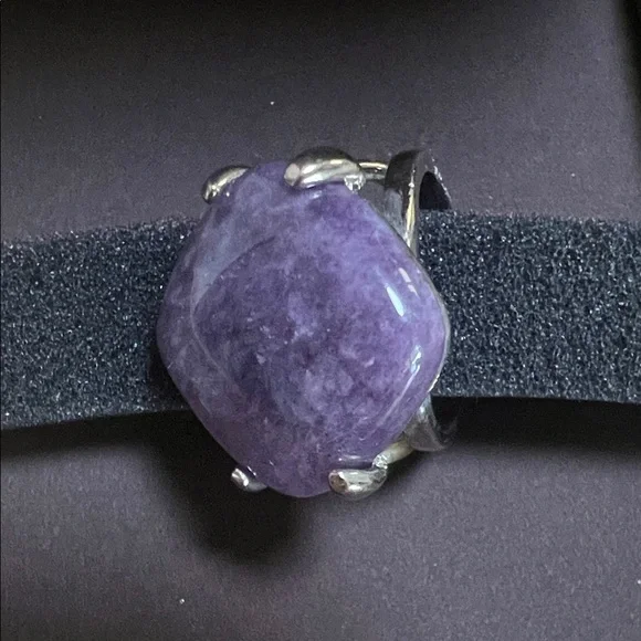 #1004+ Amethyst’s Gemstone Stone 925 Sterling Silver Ring 9 - Picture 5 of 6